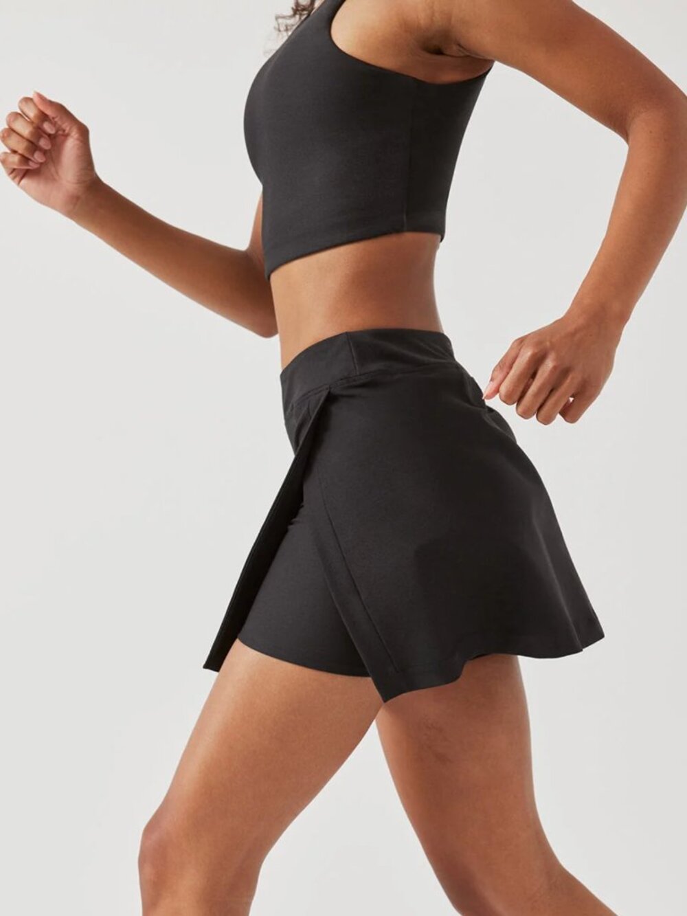 Outdoor Voices Court Skort 4.5" Black Medium